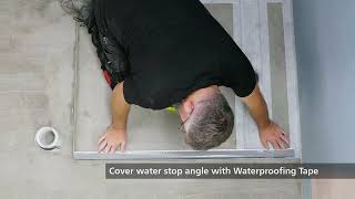 HOW TO Install Waterproofing Tape Over Screed [upl. by Neirbo]