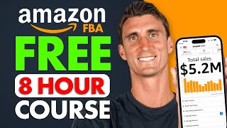 FREE Amazon FBA Course  COMPLETE Step by Step Tutorial For Beginners 2024 [upl. by Nahtaj]