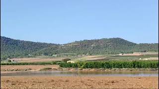 Formación de una rambla en la carretera de Yecla a Montealegre del Castillo Vídeo Alejandro Azorín [upl. by Landa]