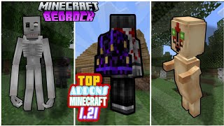 TOP 2 ADDONS PARA MINECRAFT BEDROCK 121 [upl. by Limak]