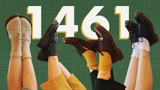 How to Style Dr Martens 1461  10 Outfit Ideas for Docs [upl. by Aisila985]