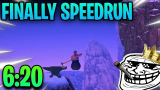 SpeedRun in quotGETTING OVER ITquot 😵 [upl. by Akirdna]