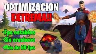 COMO OPTIMIZAR UNA LAPTOP AL MÁXIMO PARA JUGAR FORTNITE  OPTIMIZACION EXTREMA [upl. by Iliak464]