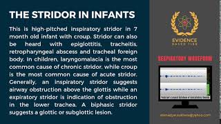 STRIDOR IN INFANT  PULMONARY SOUNDS  PROJECT CPAT  DOCTOR SUKHERA GOLD MEDALIST [upl. by Pfosi]