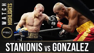 Stanionis vs Gonzalez HIGHLIGHTS December 16 2020  PBC on FS1 [upl. by Garrik]