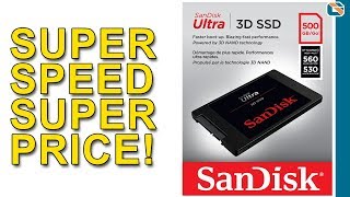 SanDisk Ultra 3D SSD 500GB Review [upl. by Brigit]