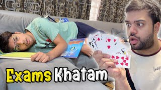 Chotay Bhai Ke Exams Khatam Ho Gaye 😂  Secret Magic Trick Reveal Kardi 😱 [upl. by Eixid438]