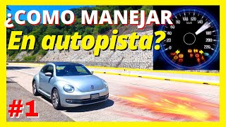 como manejar carro en autopista [upl. by Eri334]