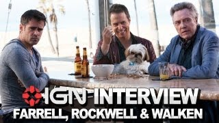 Seven Psychopaths IGN Interviews Colin Farrell Christopher Walken and Sam Rockwell [upl. by Bopp717]