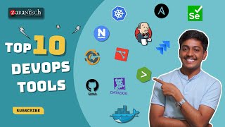 Top 10 DevOps Tools  Top DevOps Tools  ZaranTech [upl. by Cowles836]