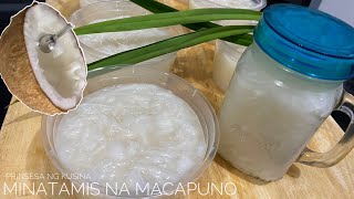 Minatamis na Macapuno Pandan Flavor [upl. by Metabel]