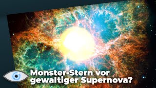 Riesen Explosion nahe der Erde MonsterStern “Beteigeuze” vor gewaltiger Supernova [upl. by Bradan]