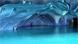 CUEVAS DE MARMOL EN LA PATAGONIA IMPRESIONANTE Lago Buenos Aires o Lago General Carrera [upl. by Wachtel634]