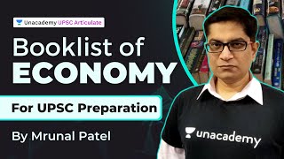 Booklist of Economy  UPSC Economy Preparation  By Mrunal Patel [upl. by Heathcote]