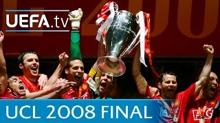 Manchester United v Chelsea 2008 UEFA Champions League final highlights [upl. by Gnoh]