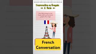 Speaking French By Listening to Conversations  Paris Conversation [upl. by Sirak]