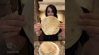 I made pita bread from scratch 😋 easy to make Recipe below 👇 [upl. by Sirak]