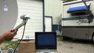 FTA satellite install procedure  Howto install an FTA satellite dish [upl. by Desiree]