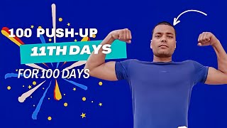 100 Pushup For 100 Days  tigeryadav17 [upl. by Adlez]