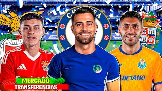 10 TRANSFERENCIAS CONFIRMADAS  RUMORES 2425 Ramon Benfica Rui Silva Porto Diogo Costa Chelsea [upl. by Erbma]