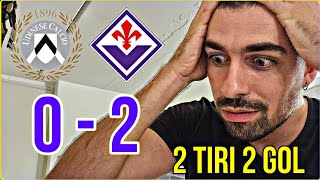 📑 UDINESE  FIORENTINA 02 UNA PARTITA IRRIPETIBILE💜⚜️ [upl. by Eynobe]