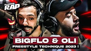 EXCLU BIGFLO amp OLI  FREESTYLE TECHNIQUE 2023  PlanèteRap [upl. by Germana643]