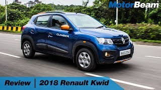 2018 Renault Kwid Review  Best EntryLevel Car  MotorBeam [upl. by Christean]