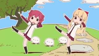 Yuru Yuri Akari amp Kyouko Kill me Dance Kill me Baby [upl. by Rech]