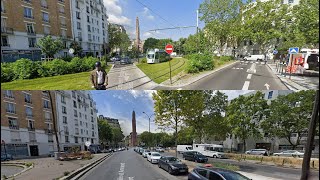 Évolution des Maréchaux entre Porte dAsnières et Porte Maillot 20182024 [upl. by Einnol225]