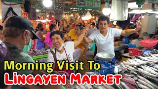 LINGAYEN MARKET  Filipino Food Market Tour in the Capital of Pangasinan Philippines [upl. by Fante]