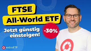 FTSE AllWorld ETF Der beliebteste WeltIndex jetzt noch günstiger  extraETF [upl. by Soiritos]