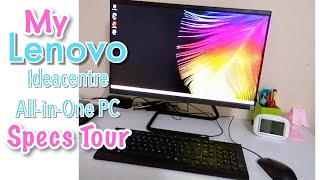 Specs Tour and Review of My Lenovo Ideacentre A340 AllinOne PC  KC Mum Life [upl. by Nydnarb]