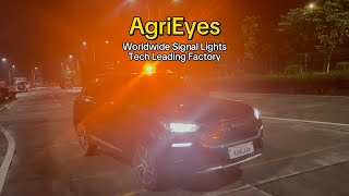 AgriEyes AGW13S 66quot 80W Automatic LightSensitive LED Beacon Light for Truck Emergency Vehicles [upl. by Lleynod]