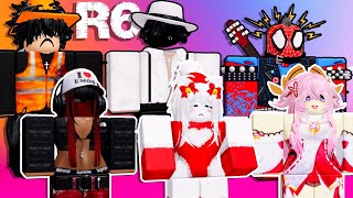 20 Roblox R6 Trending Avatar Outfits for Evade [upl. by Isus882]