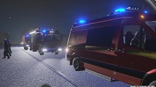 Notruf 112 Firefighters  Night Shift Gameplay 4K [upl. by Lough]