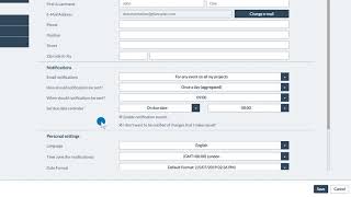 Profile Settings in PlanRadar [upl. by Arreip]