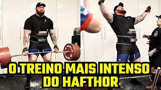 O Treino de Deadlift MAIS EXTREMO de Hafthor Bjornsson [upl. by Nnylsor152]