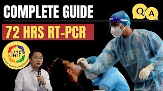 🛑72HRS RTPCR COMPLETE GUIDE  IATF RESOLUTION QUESTION AND ANSWERS  DIRECT  CONNECTING FLIGHT [upl. by Shanan588]