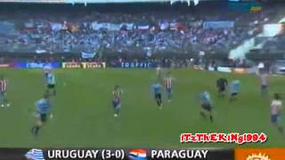 Uruguay vs Paraguay 3  0 Copa America Argentina 2011 Uruguay Campeon [upl. by Irabaj]