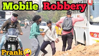 ಮೊಬೈಲ್ ಕಲ್ರು ತಮಾಷೆ🤣🤪Mobile Robbery Prank🤪🤣 Kannada Prank  Tharle Nanmaklu [upl. by Narhet]