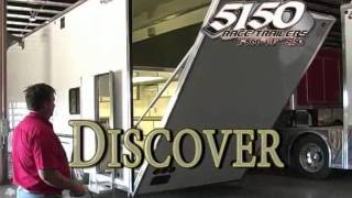 PONTOONTV THE BEST ROTO MOLDED SMALL ENCLOSED TRAILERS 300wmv [upl. by Kirst]