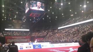 La marseillaise chantée par tous le public du Paris Grand Slam 2017 [upl. by Kimbra784]