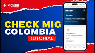 Tutorial CHECK MIG Actualizado 2024 para VIAJAR a COLOMBIA ✅ Paso por Paso [upl. by Eseilana]