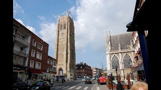 Places to see in  Dunkirk  France  Le Beffroi de Saint Eloi [upl. by Nywnorb]