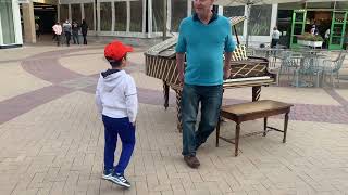 Unbelievable 7YearOld Boy Shocks Playing a Street Piano [upl. by Myron]