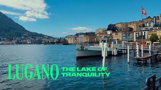 Majestic Views of Lugano Switzerland  Walking Tour  4K [upl. by Caleb]