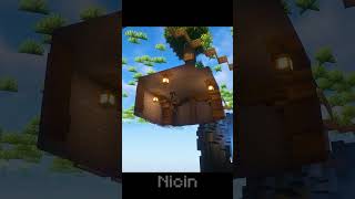 Simple Tree House  Minecraft 🏡 shorts [upl. by Aicargatla]