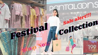 Festival wear collection in pantaloons  sale alert   mall offers in Hyderabad [upl. by Dahle]