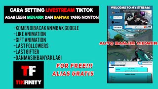 LAKUKAN SETTING INI AUTO LIVESTREAMING TIKTOK BANJIR VIEWERS [upl. by Ytsirc595]