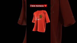 tshirt mockup 3d blender i love morocco [upl. by Notlek804]